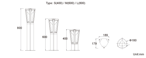 Product dimensions