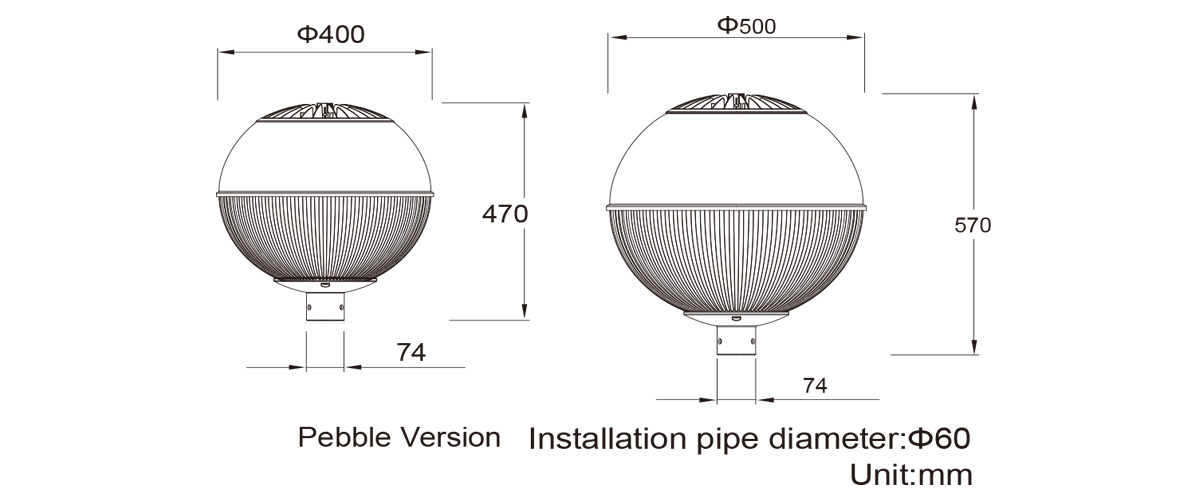 Product dimensions